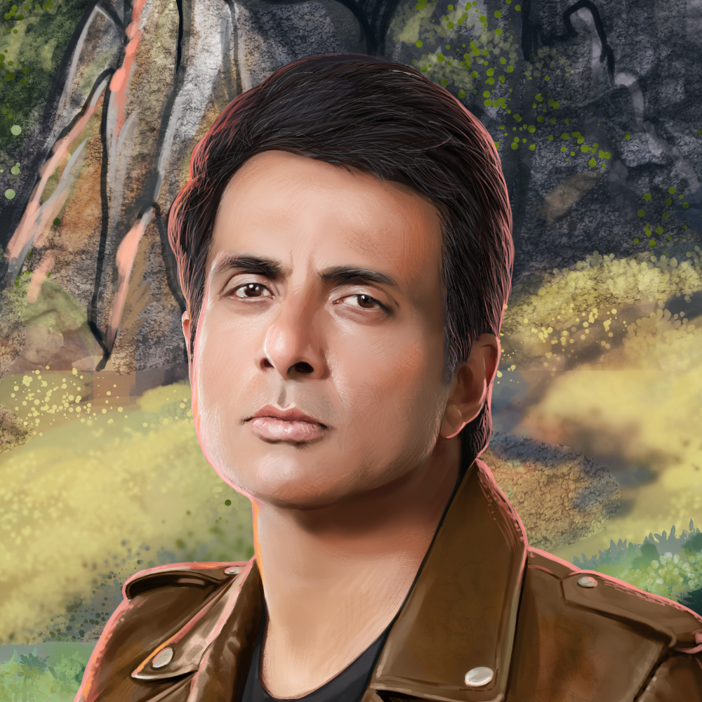 Mtv Roadies S18 illustration - sonu sood