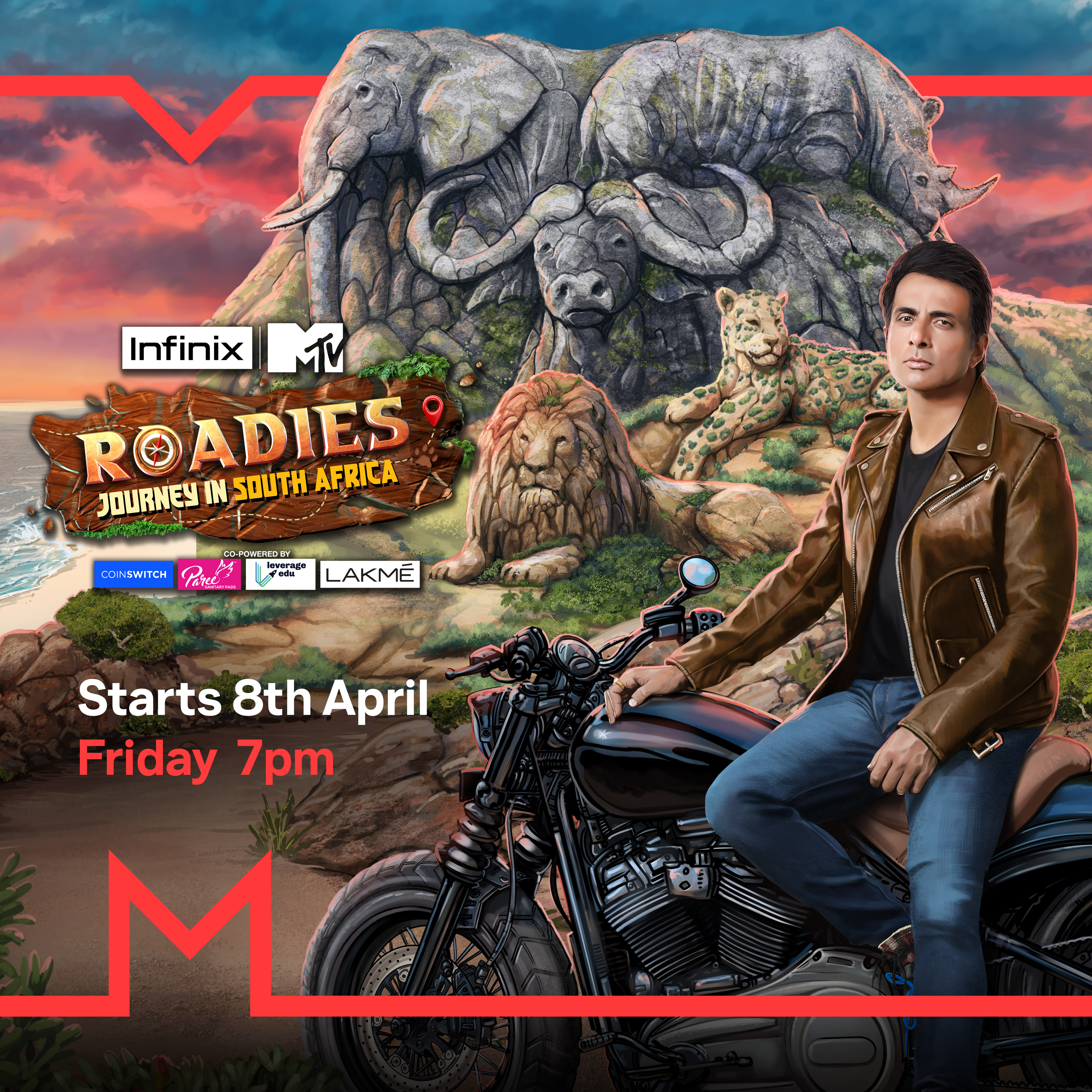 Mtv roadies-s18 illustration - design